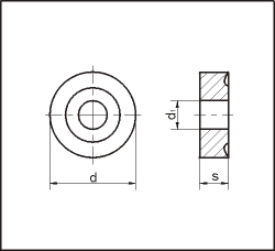 Пластина круглая RNMM (12124)-150600